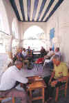 The coffee shop in Cyprus villages - Kalavasos village is situated half way between Larnaca and Limassol towns along the south coast and is centrally situated allowing easy access to the whole of the Island where major towns such as Larnaca-Lemesos-Lefkosia-Troodos and Paphos can be reached from 20 minutes to 1 hour at the most.