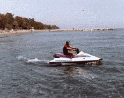 jetski riding in Limassol, Cyprus